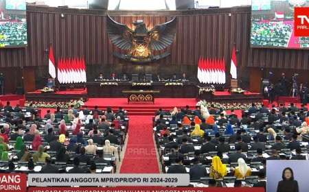 Pelantikan DPR 2024: Annisa Mahesa Termuda, Zulfikar Achmad Tertua