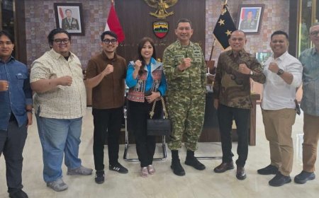 Temui Pangdam I/Bukit Barisan, Baramuda 08 Sumut Tegaskan Komitmen Sinergi dengan TNI
